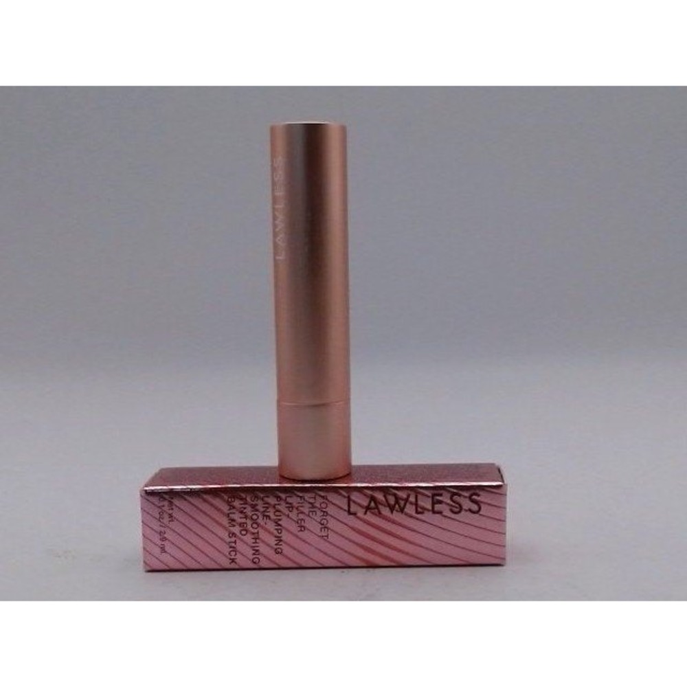 LAWLESS-Forget the Filler Lip-Plumping Line-Smoothing Tinted Lip Balm, Baby Doll